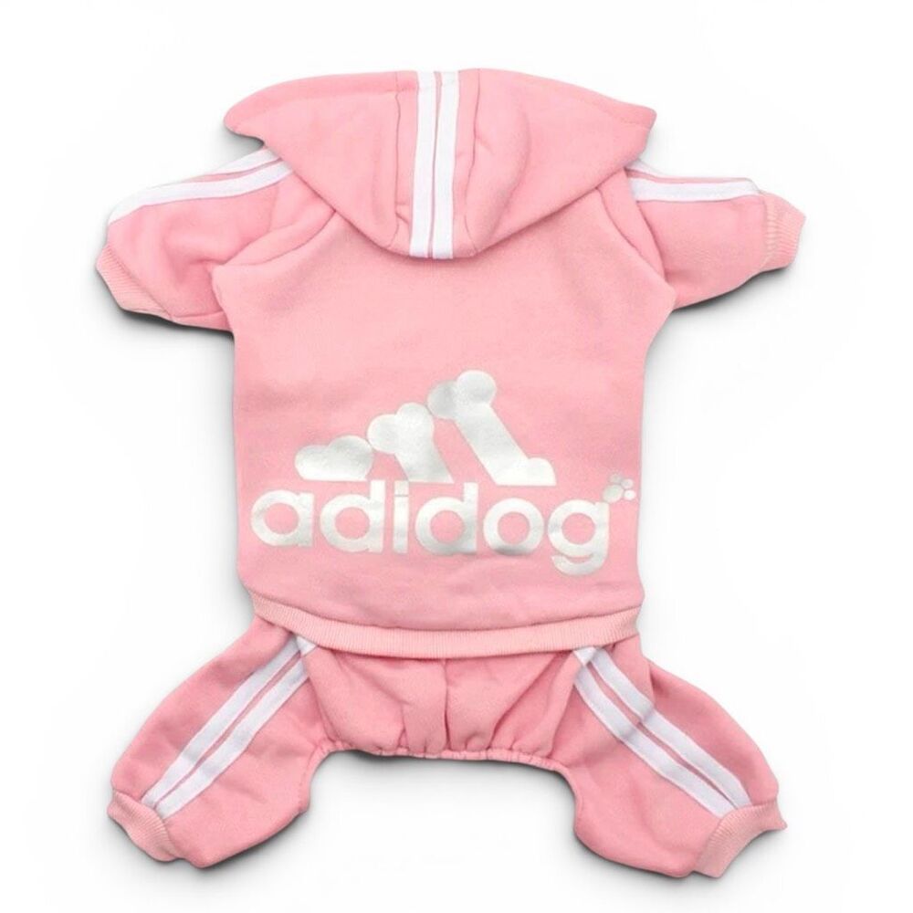 Adidog Pink Dog Jumpsuit Sz 3XL
